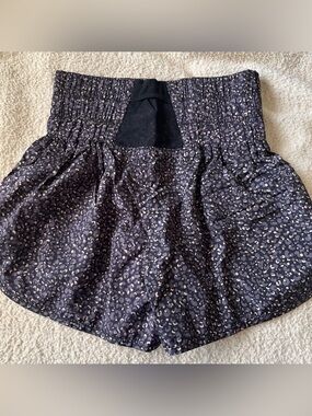 Free People Leapord Print The Way Home Shorts Small